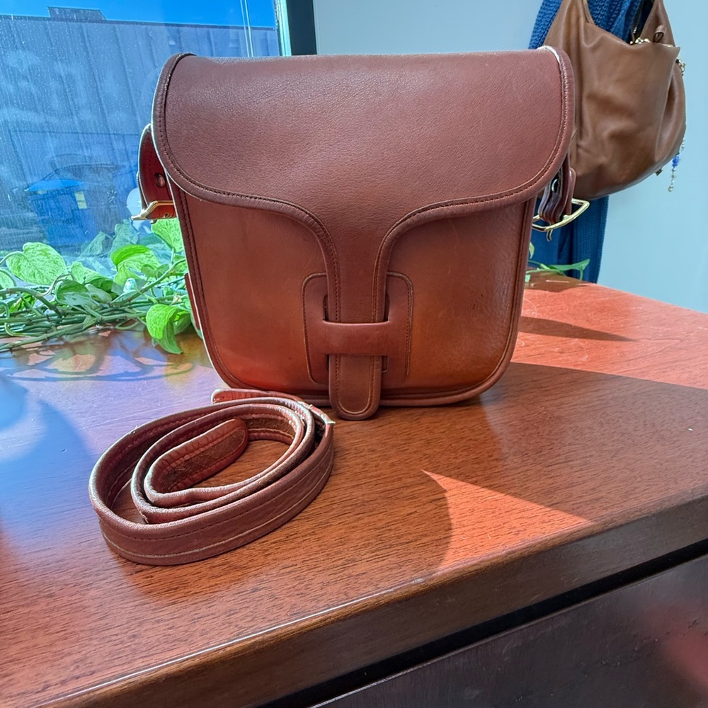 Vintage Coach Small Courier